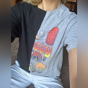 Homemade yin yang t shirt